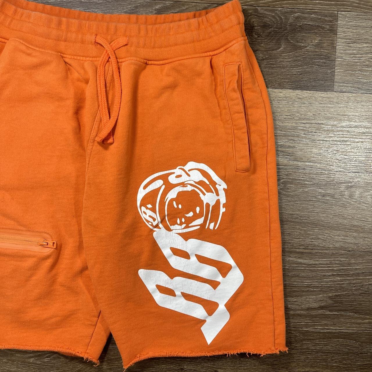 Billionaire Boys Club Men's Orange and White Shorts (3)