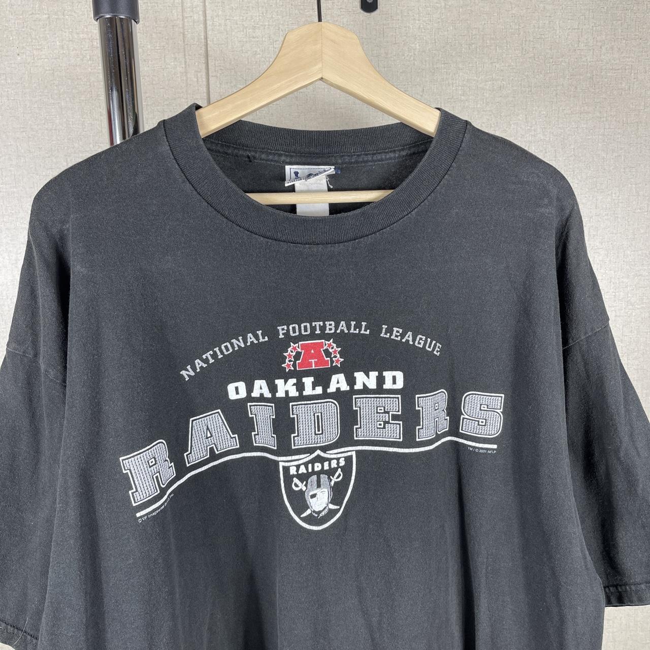 Vintage Y2K 2001 NFL Oakland Raiders Shirt BNWT - Depop