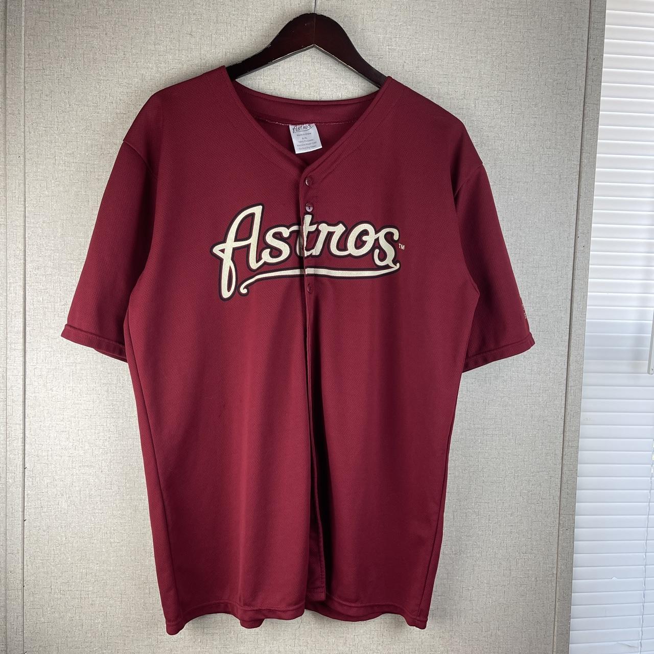 Astros brick red store jersey