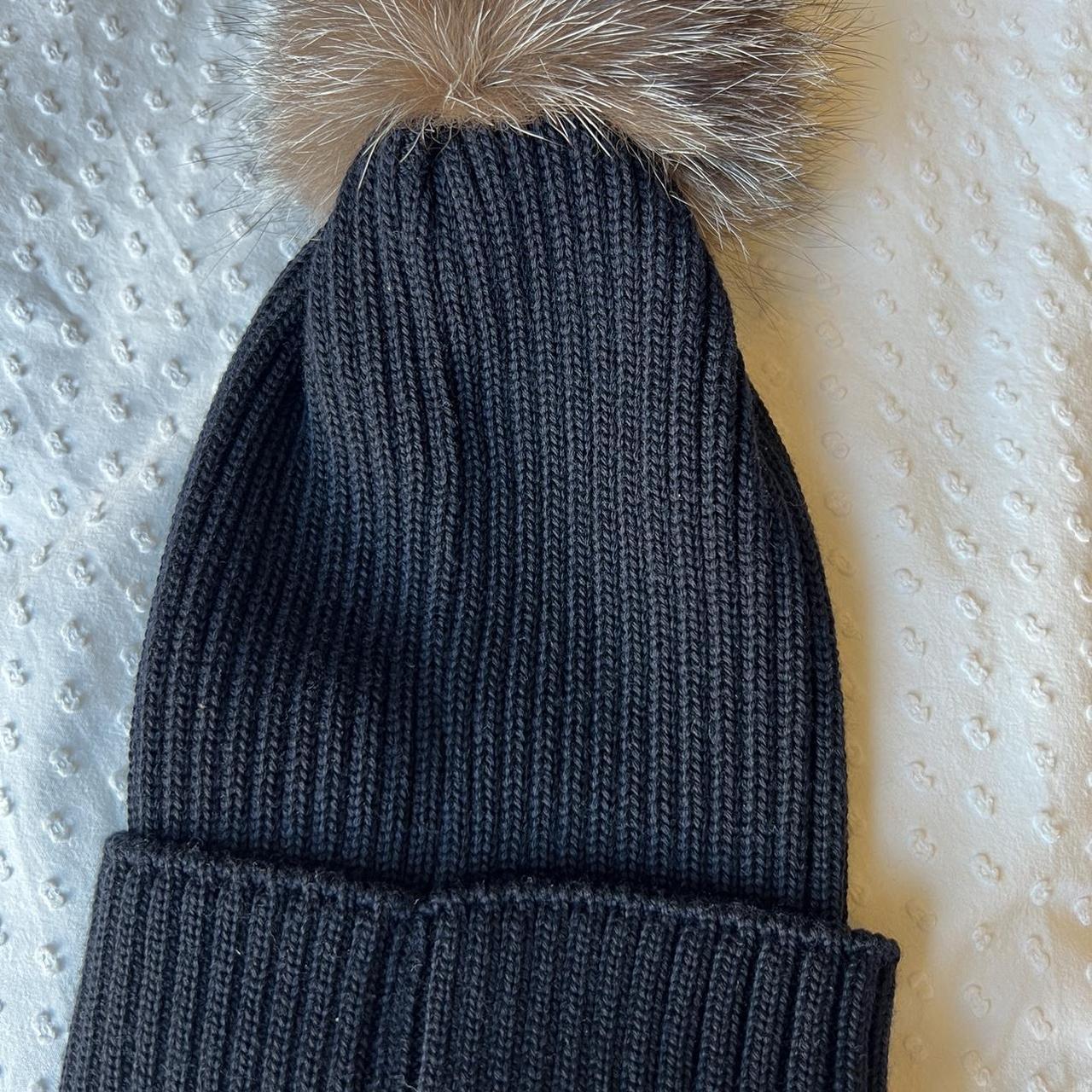 Moncler wool beanie with pom pom Size Large for | Depop