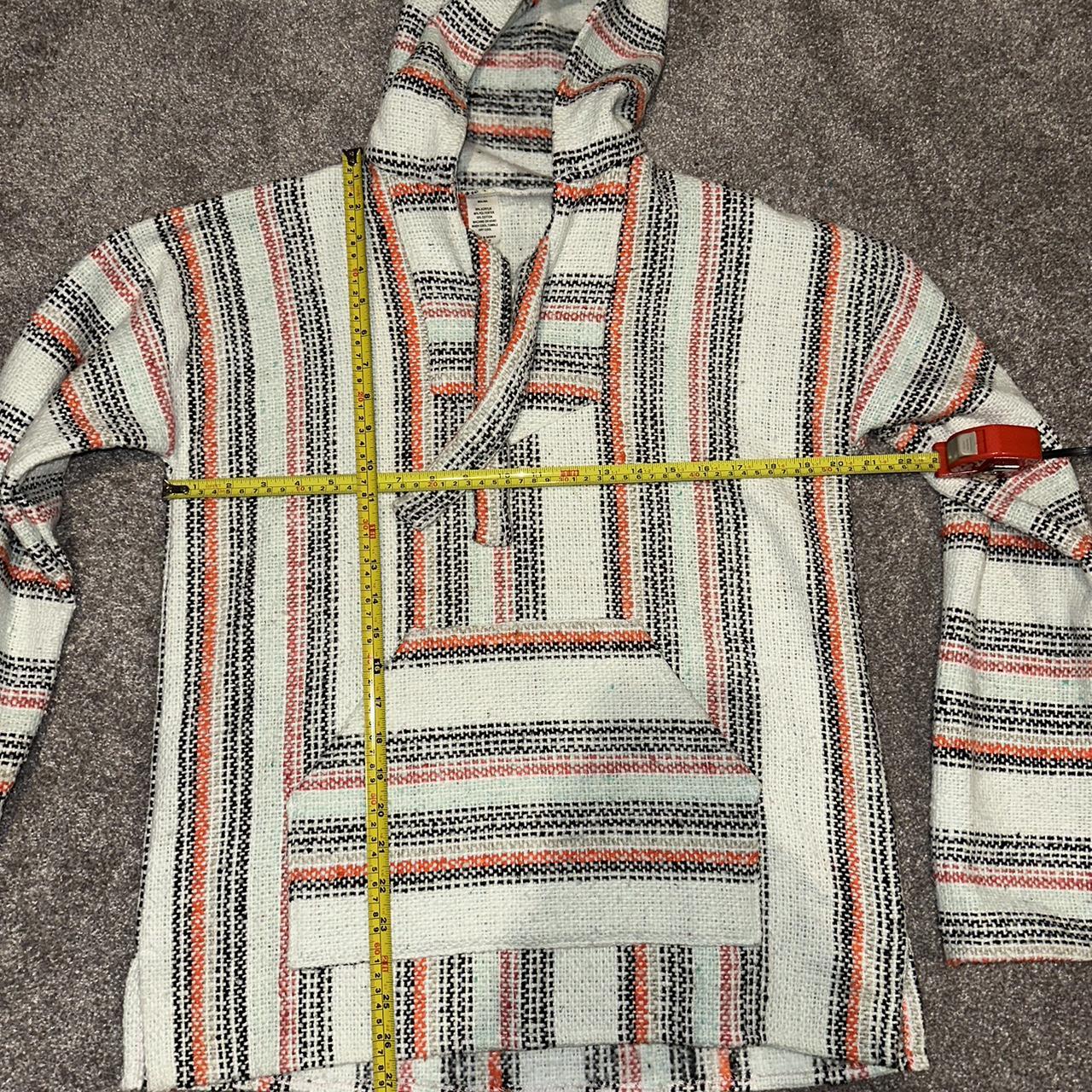 Mens baja outlet poncho hoodie