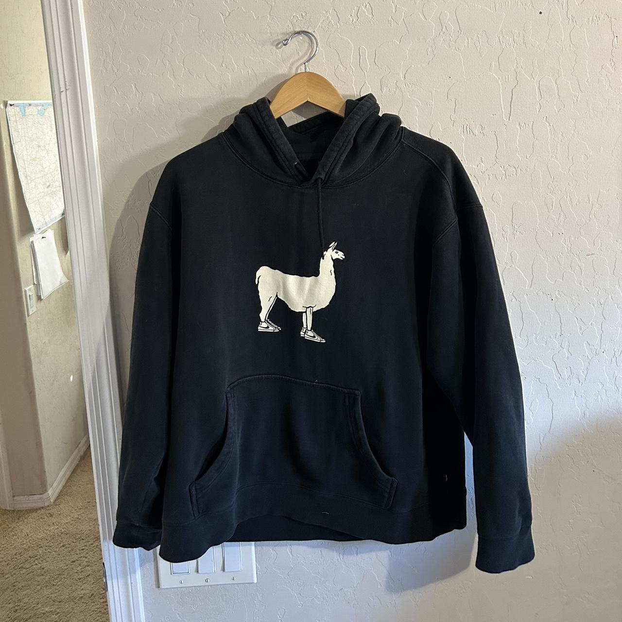 llama nike hoodie