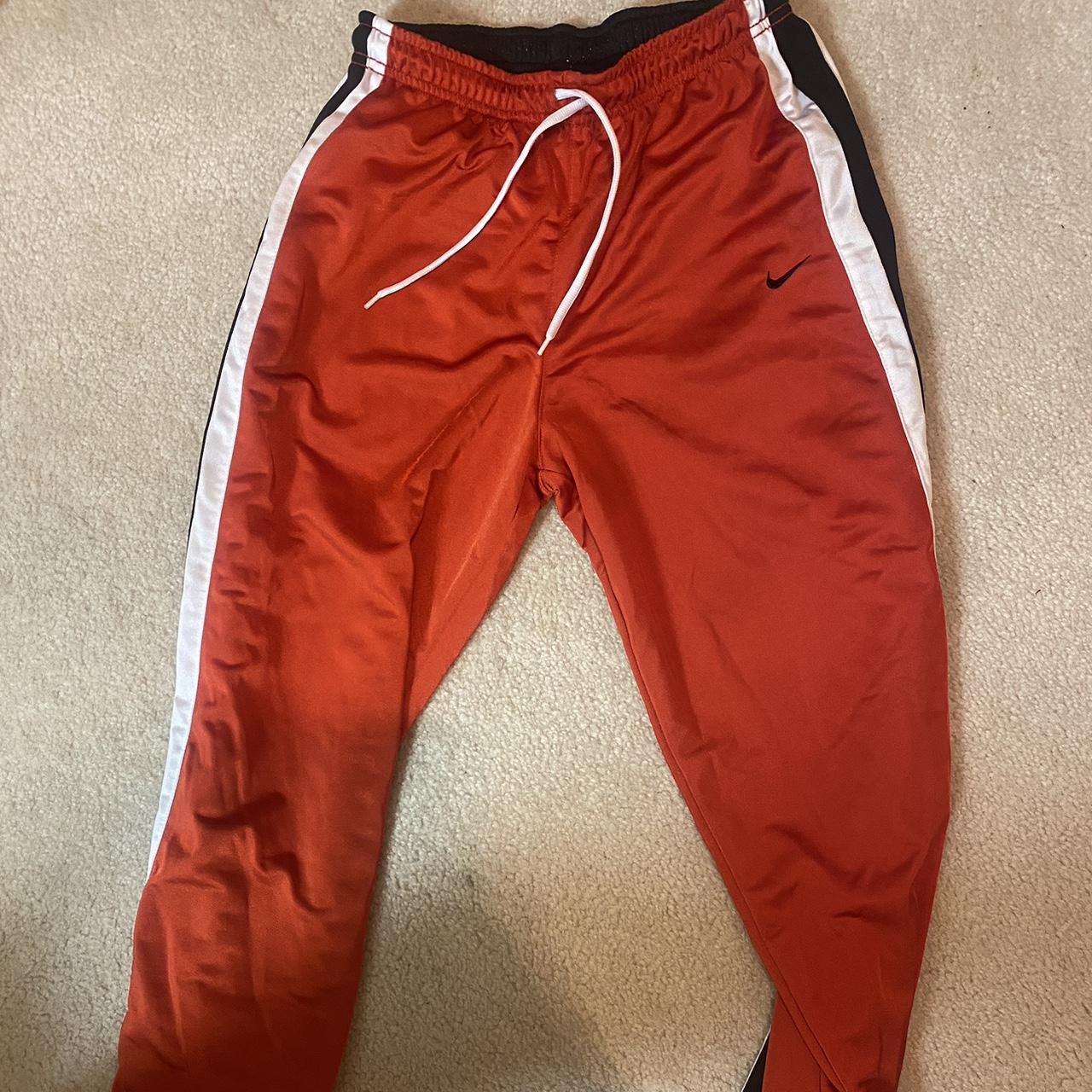 Vintage Nike Team Y2K Chicago Bulls Track Pants - Depop