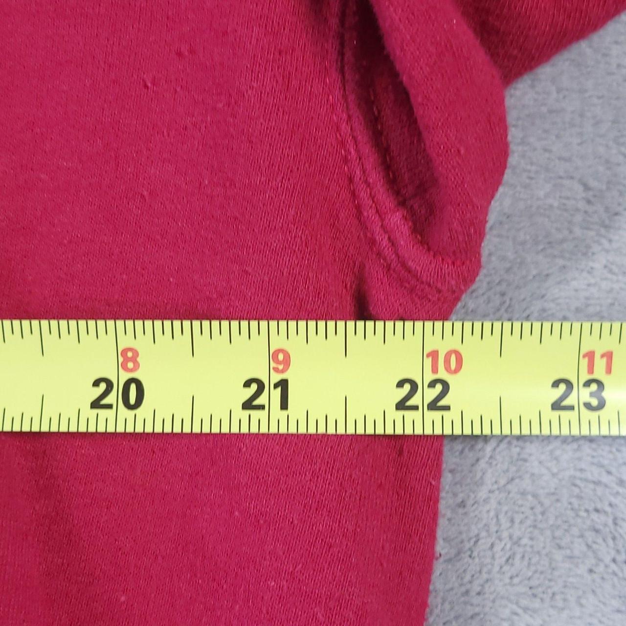 Source Unknown Men's Sweatshirt - Red/White - L –… - image 5