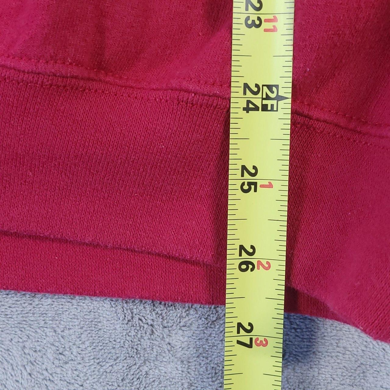 Source Unknown Men's Sweatshirt - Red/White - L –… - image 4