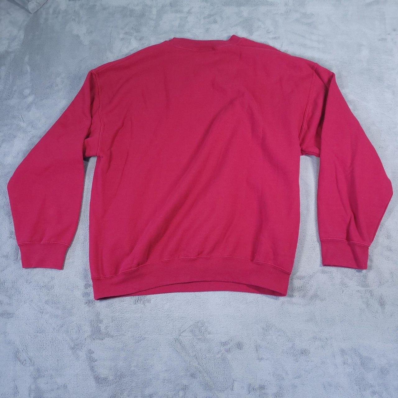 Source Unknown Men's Sweatshirt - Red/White - L –… - image 6