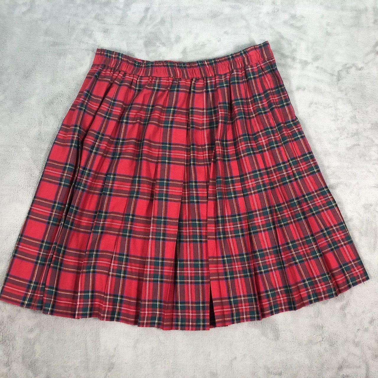 Source Unknown Women's Polyester Skirt - Red - 18… - image 5