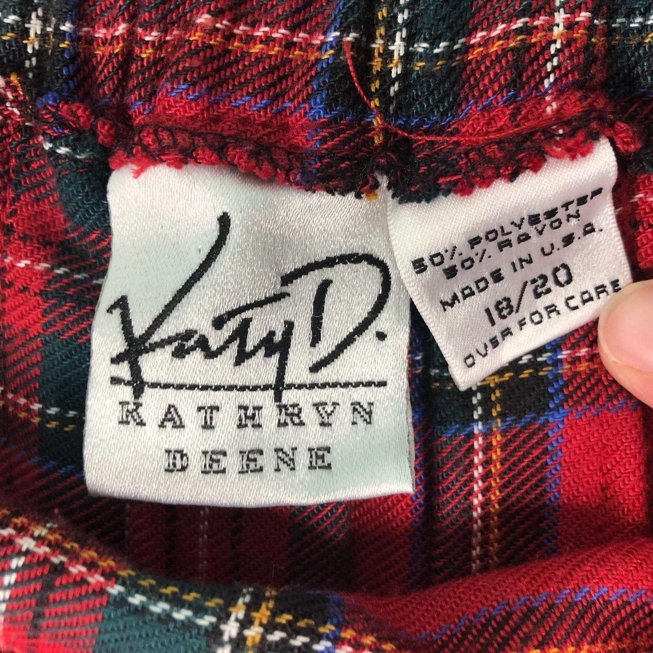 Source Unknown Women's Polyester Skirt - Red - 18… - image 2