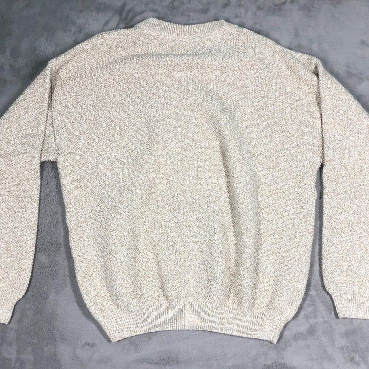 Source Unknown Men's Sweater - Tan - M – The Vint… - image 3