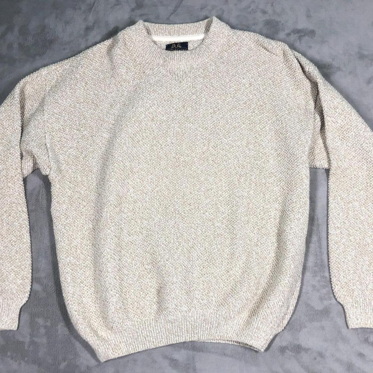 Source Unknown Men's Sweater - Tan - M – The Vint… - image 1