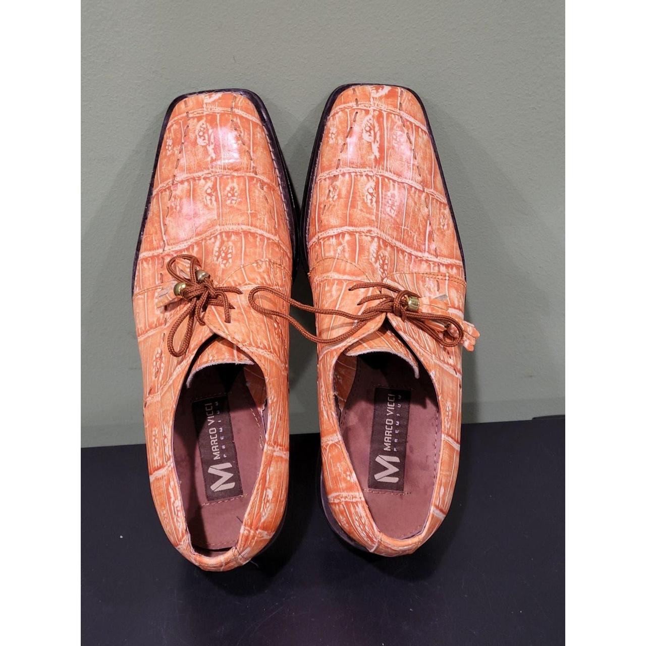 Marco Vicci mens Oxford dress shoes size 8M Very. Depop