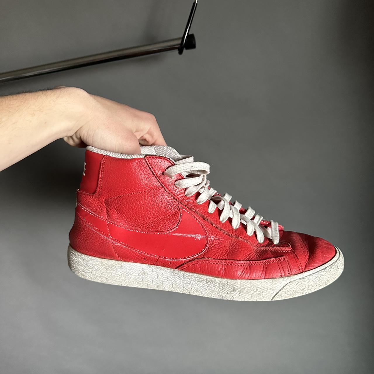 nike blazers with paint