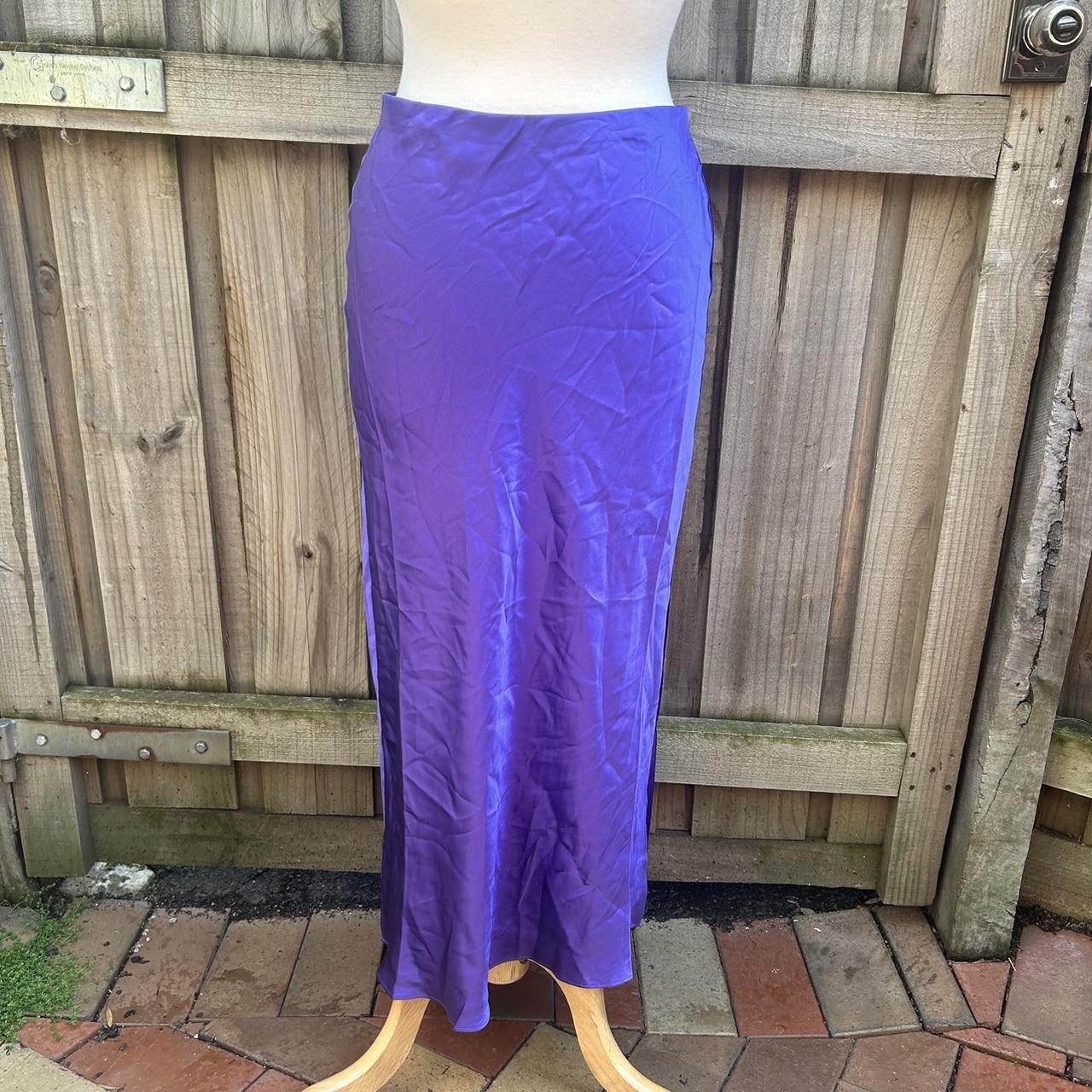 Brand New Without Tags And Never Worn Purple Silky Depop