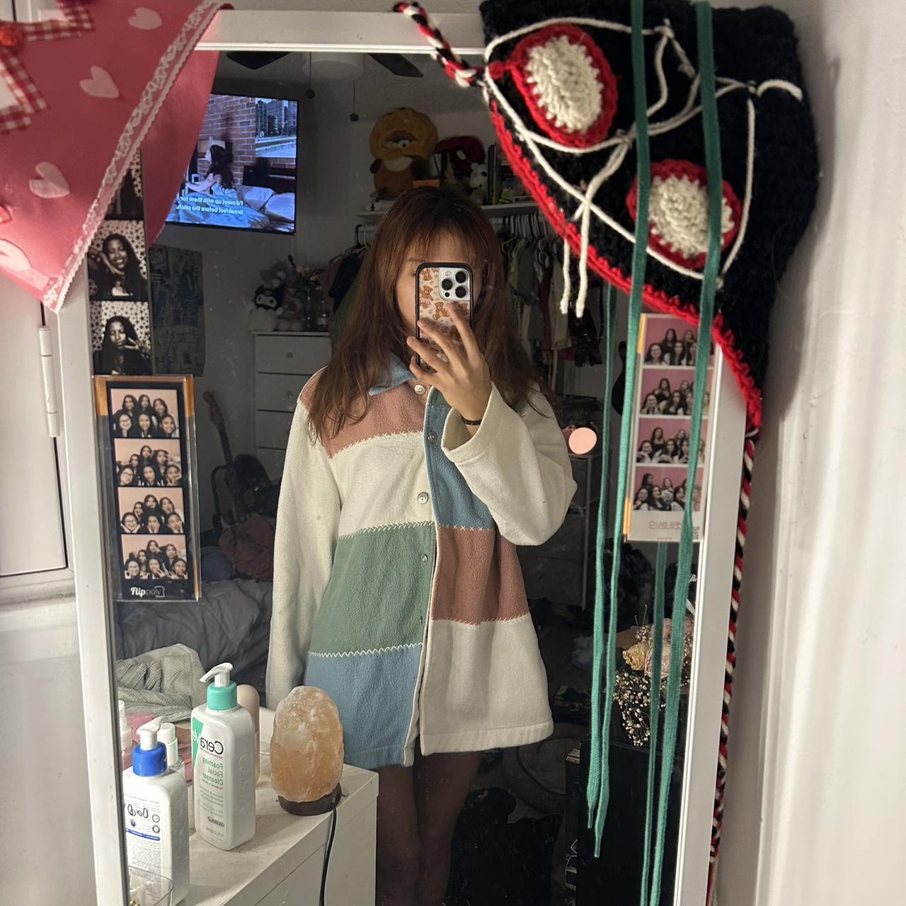 Women's Jacket - Multi - M – super cute patchwork… - image 3