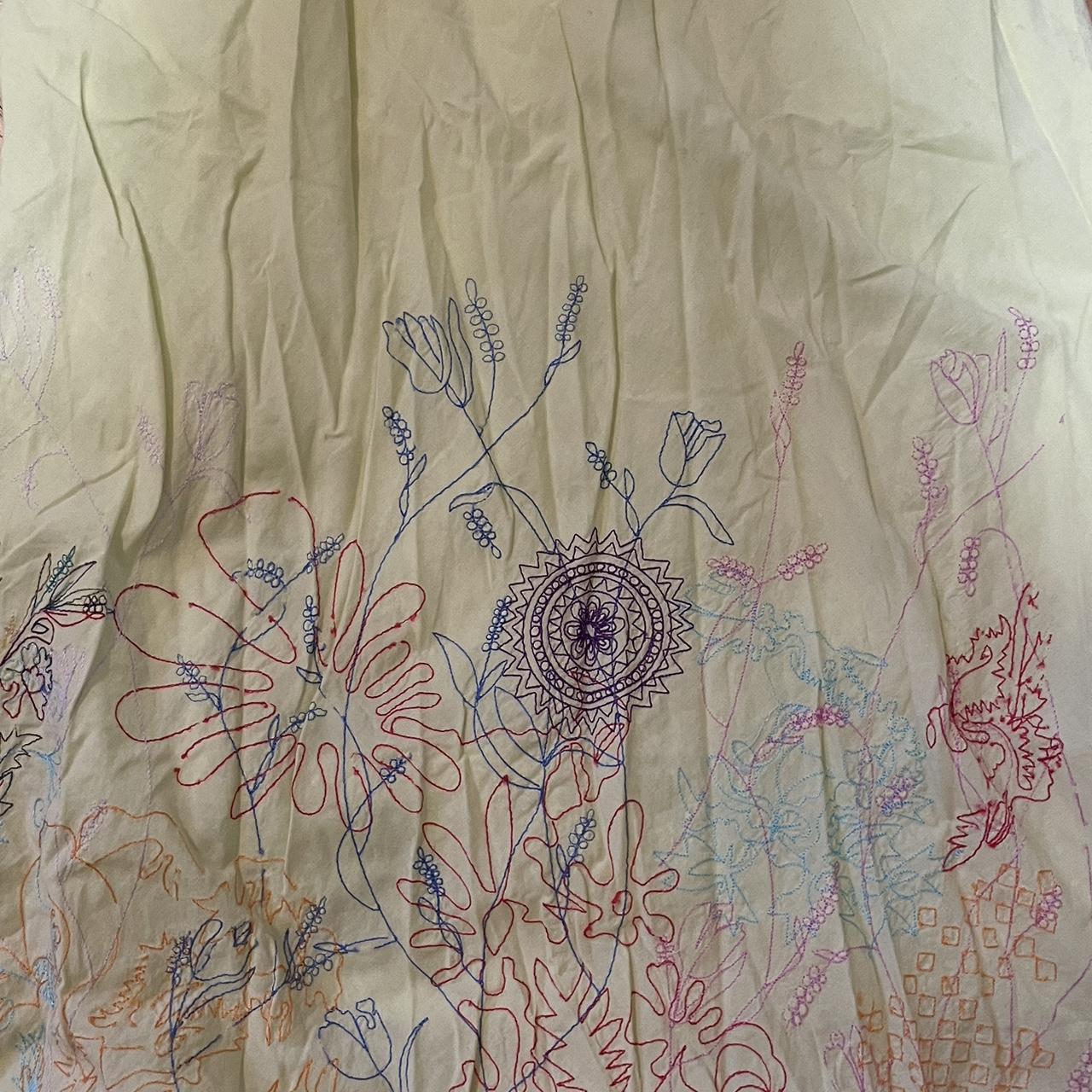 Lime / yellow color summer halter dress Size EUR... Depop