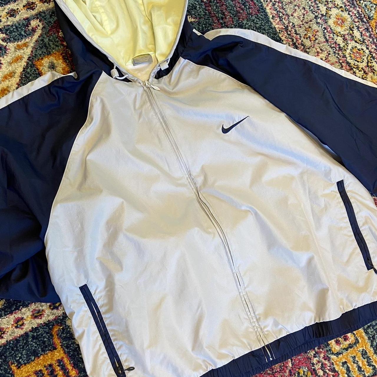 New York Yankees Vintage Nike Pullover Windbreaker - Depop