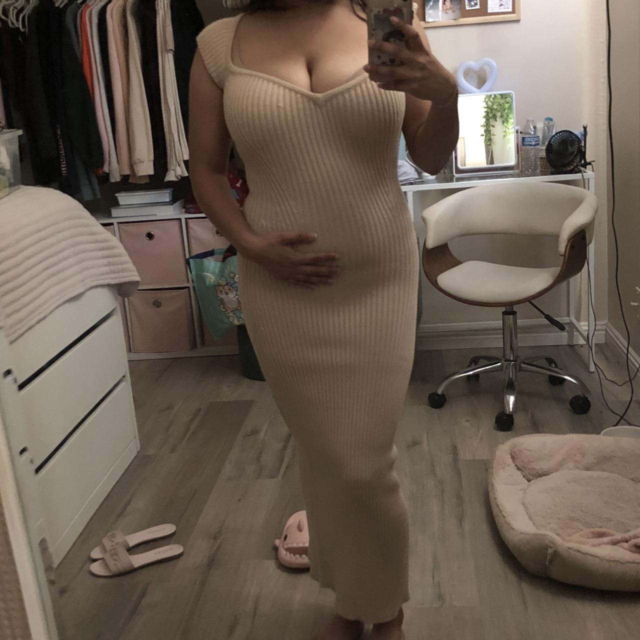 Beige dress outlet forever 21