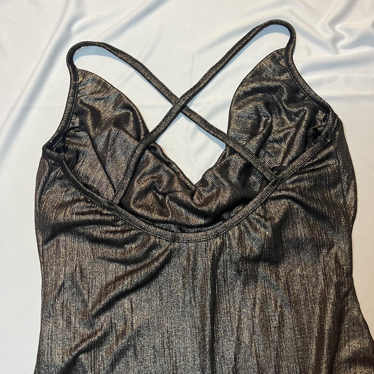 Charlotte rouse metalic body - Depop