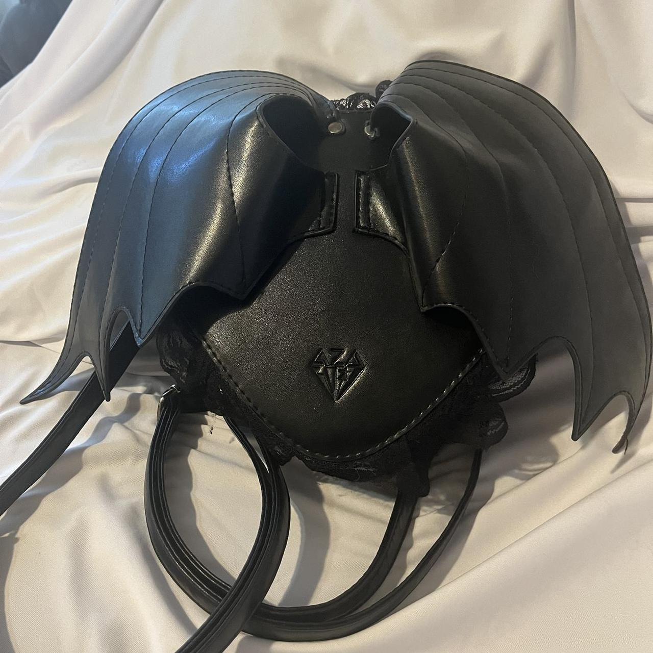 Cute Backpack Bat Wings Backpack Women Punk Stylish... Depop