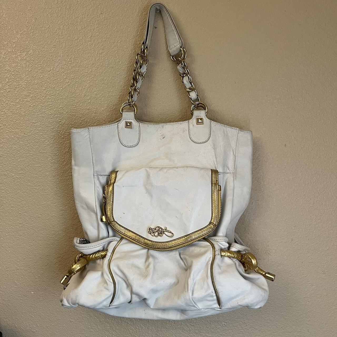 Betsey johnson best sale white purse