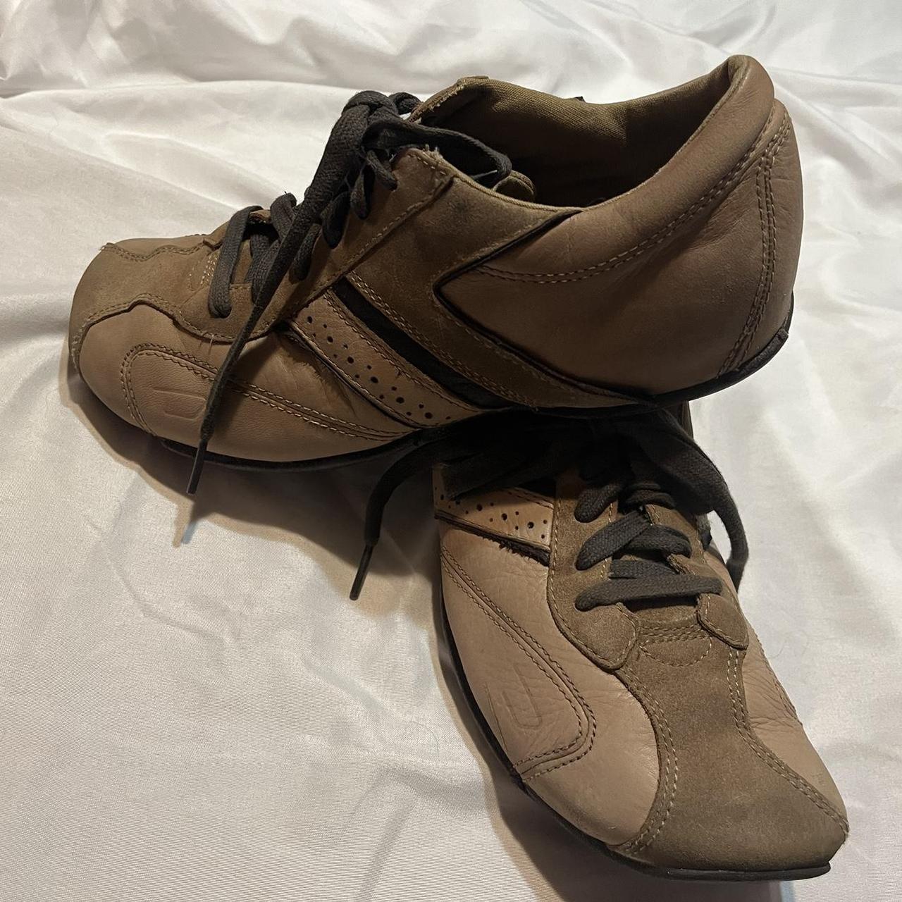 DIESEL Windom Casual leather shoes. Great condition, - Depop
