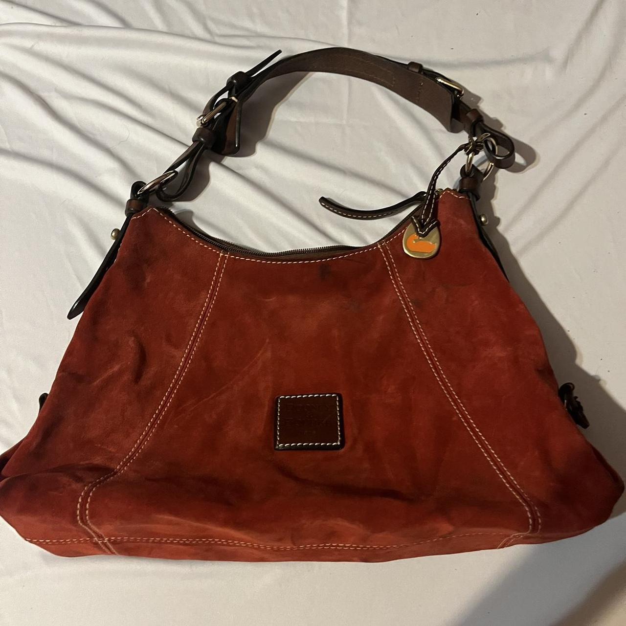 🌾 Vintage Ostrich Burnt Red Bueno Handbag 🌾 This - Depop