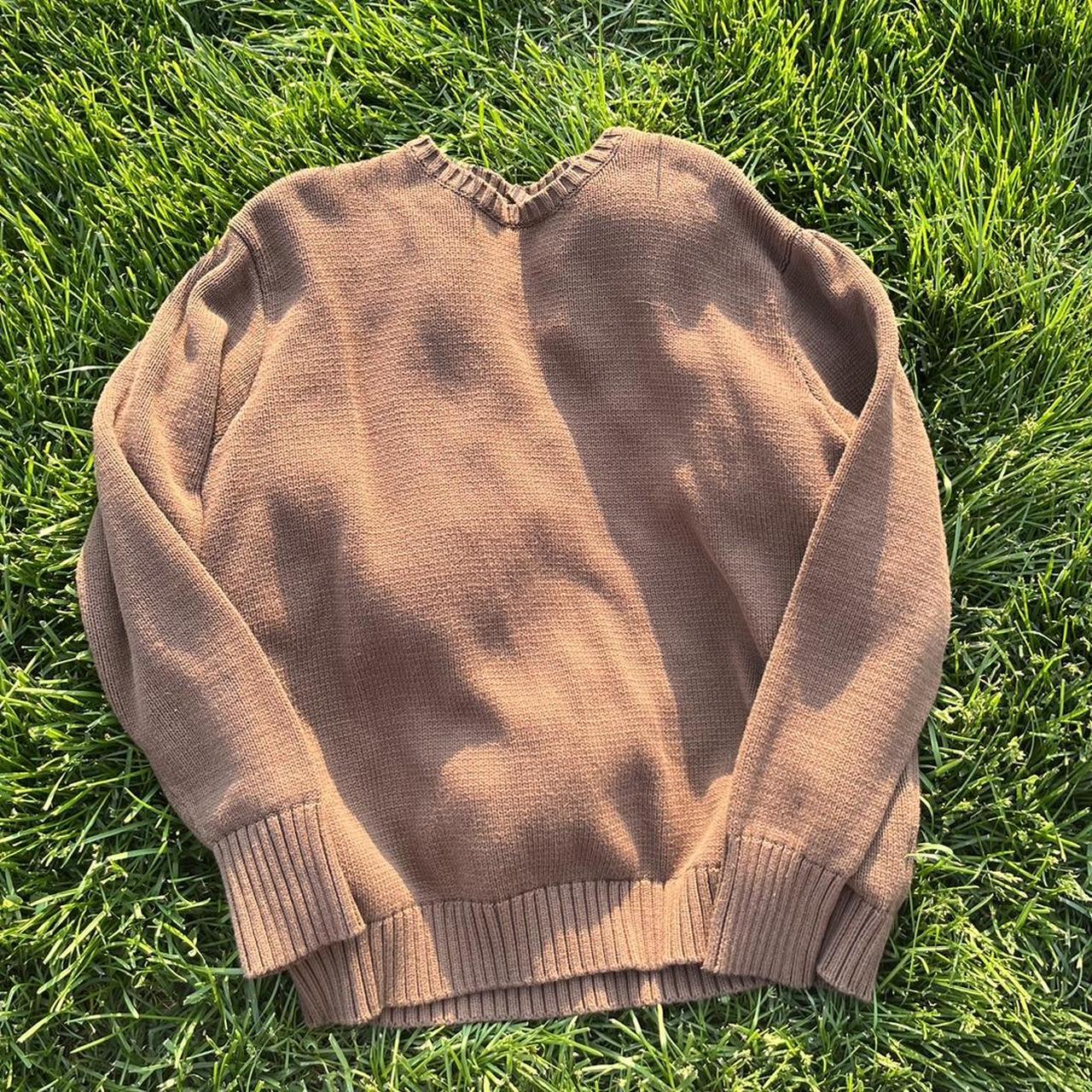 Pacsun Brown Sweater No damage One Size - Depop