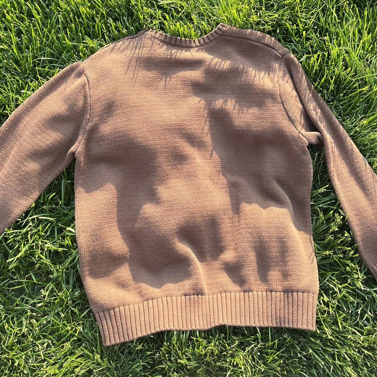 Pacsun Brown Sweater No damage One Size - Depop