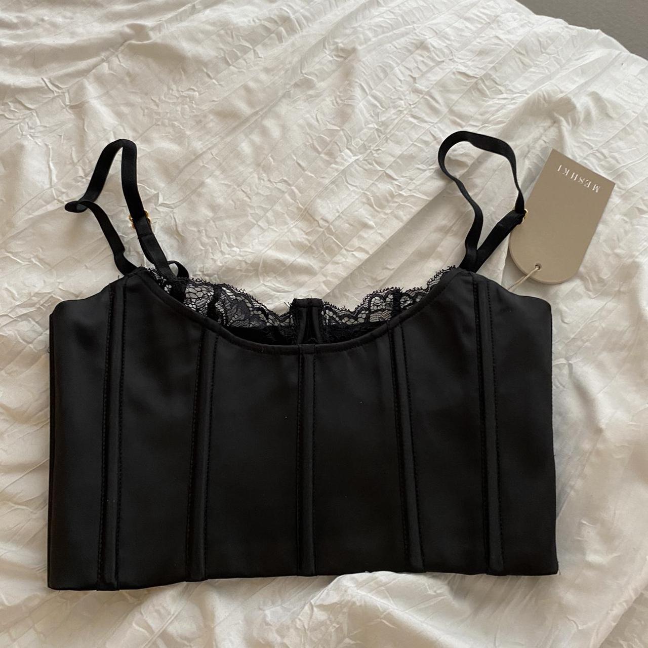 Meshki Black Lake Lace Cami Crop Top. Would be a... Depop