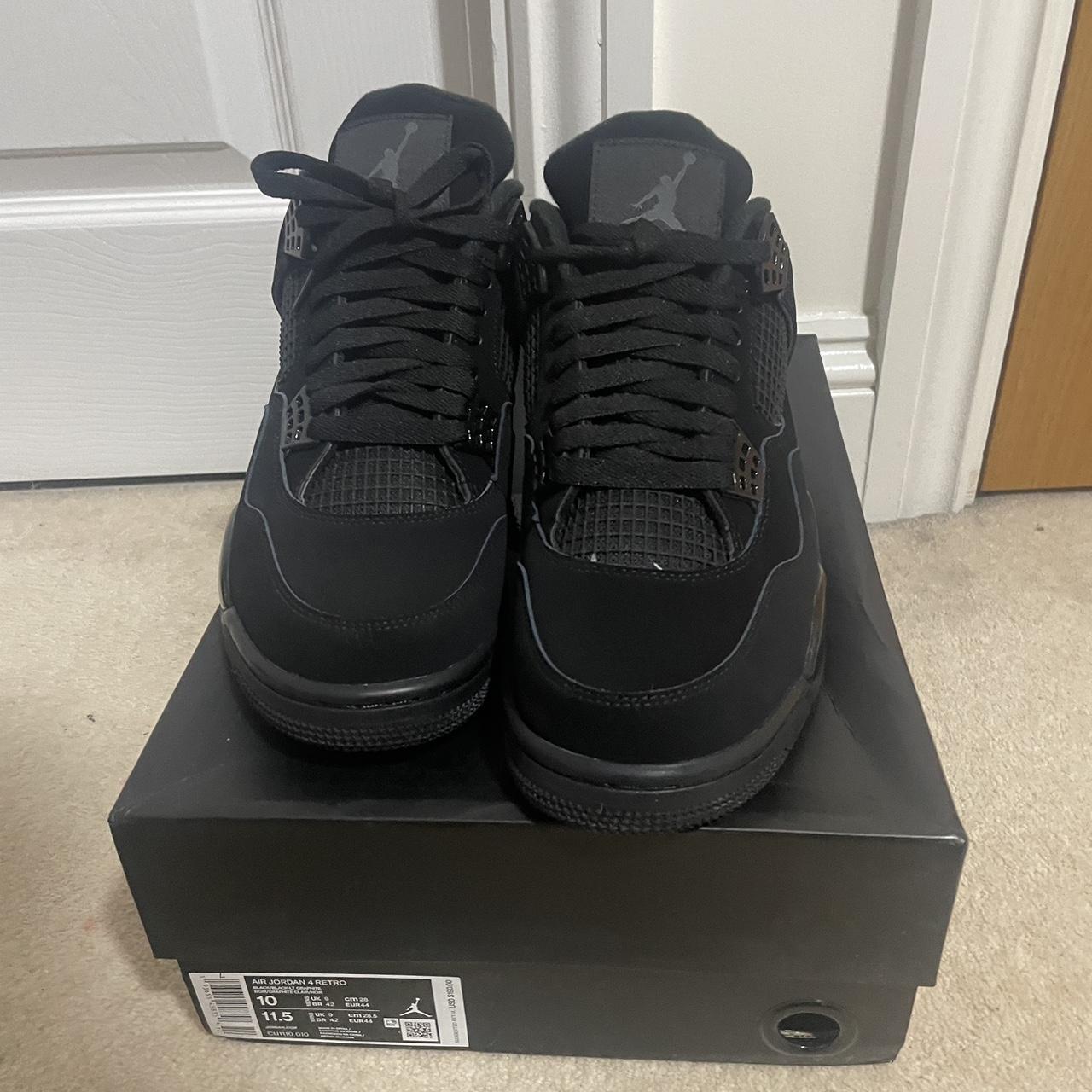 jordan 4 black cat uk 9