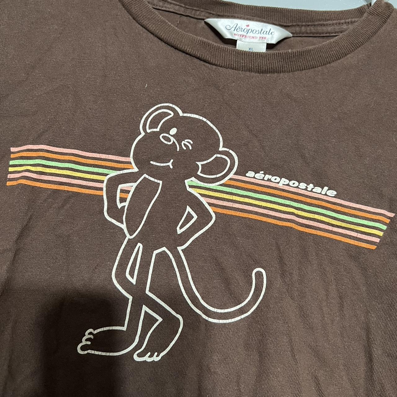 aeropostale monkey shirt