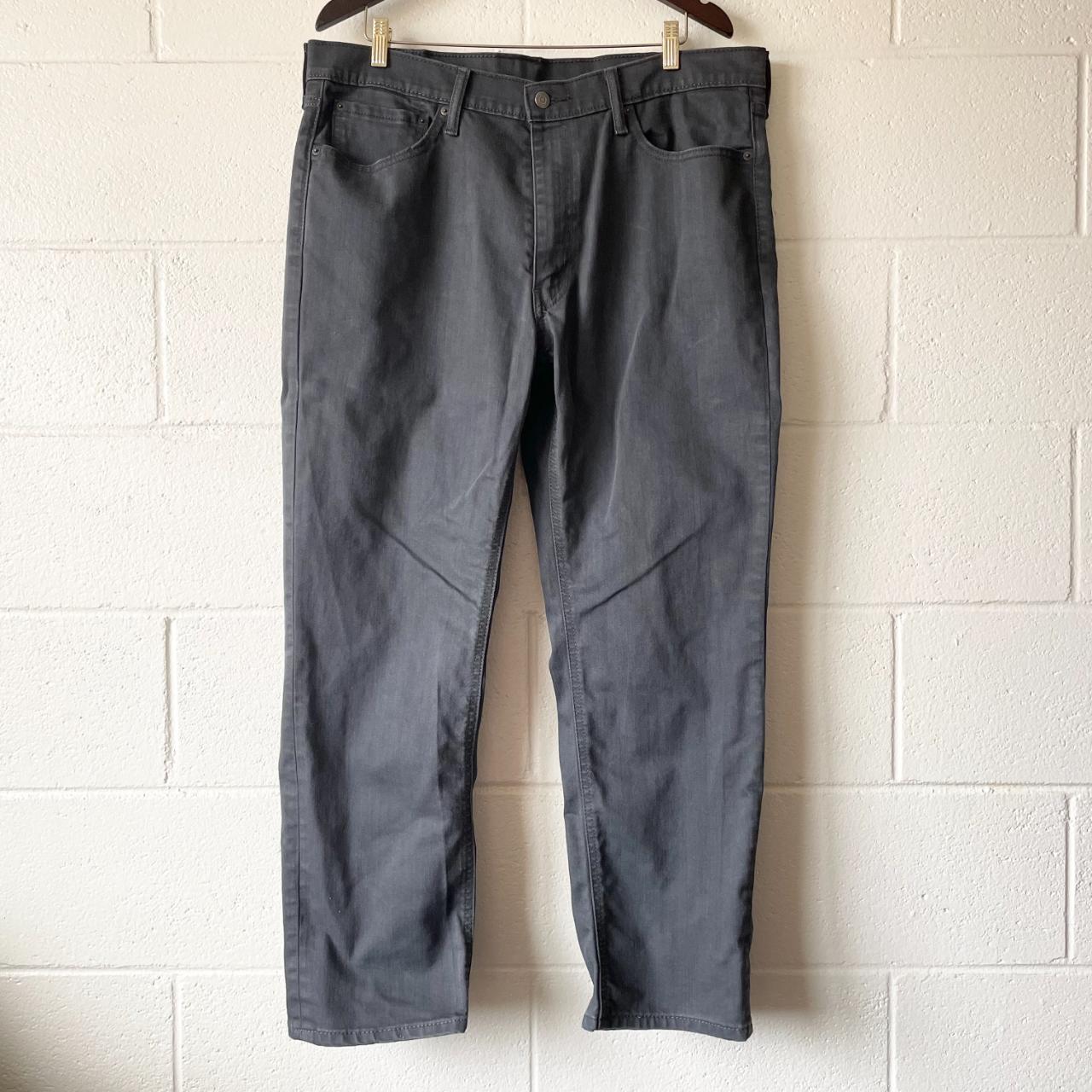 - Levis Strauss & Co Gray Athletic Fit Tapered Denim... - Depop