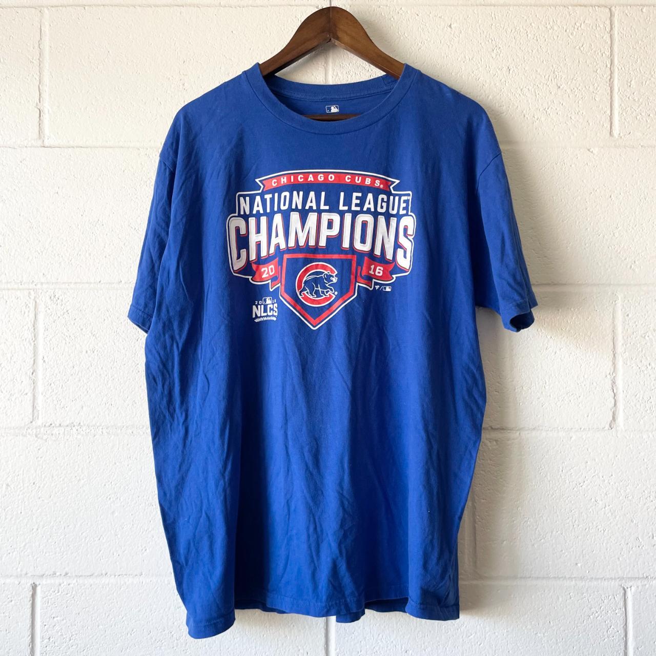 Chicago Cubs 2016 World Series Champions MLB blue - Depop