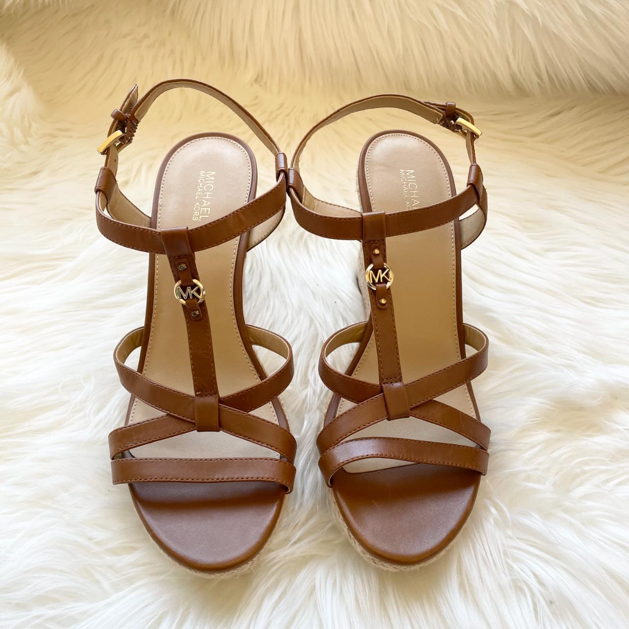michael kors brown shoes
