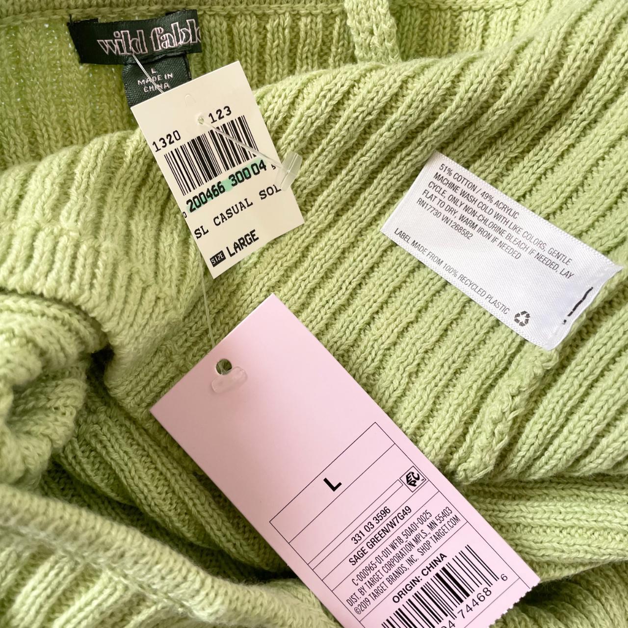 - Wild Fable Shrek Avacado Green Sleeveless Knit... - Depop