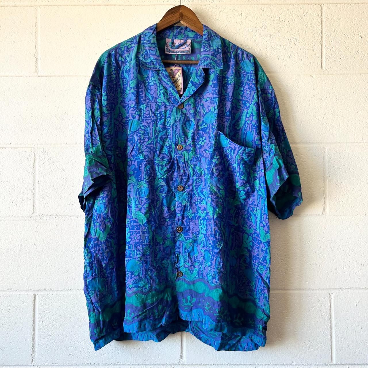  Rainbow Jo Maui Hawaii Retro Floral Jams World... Depop