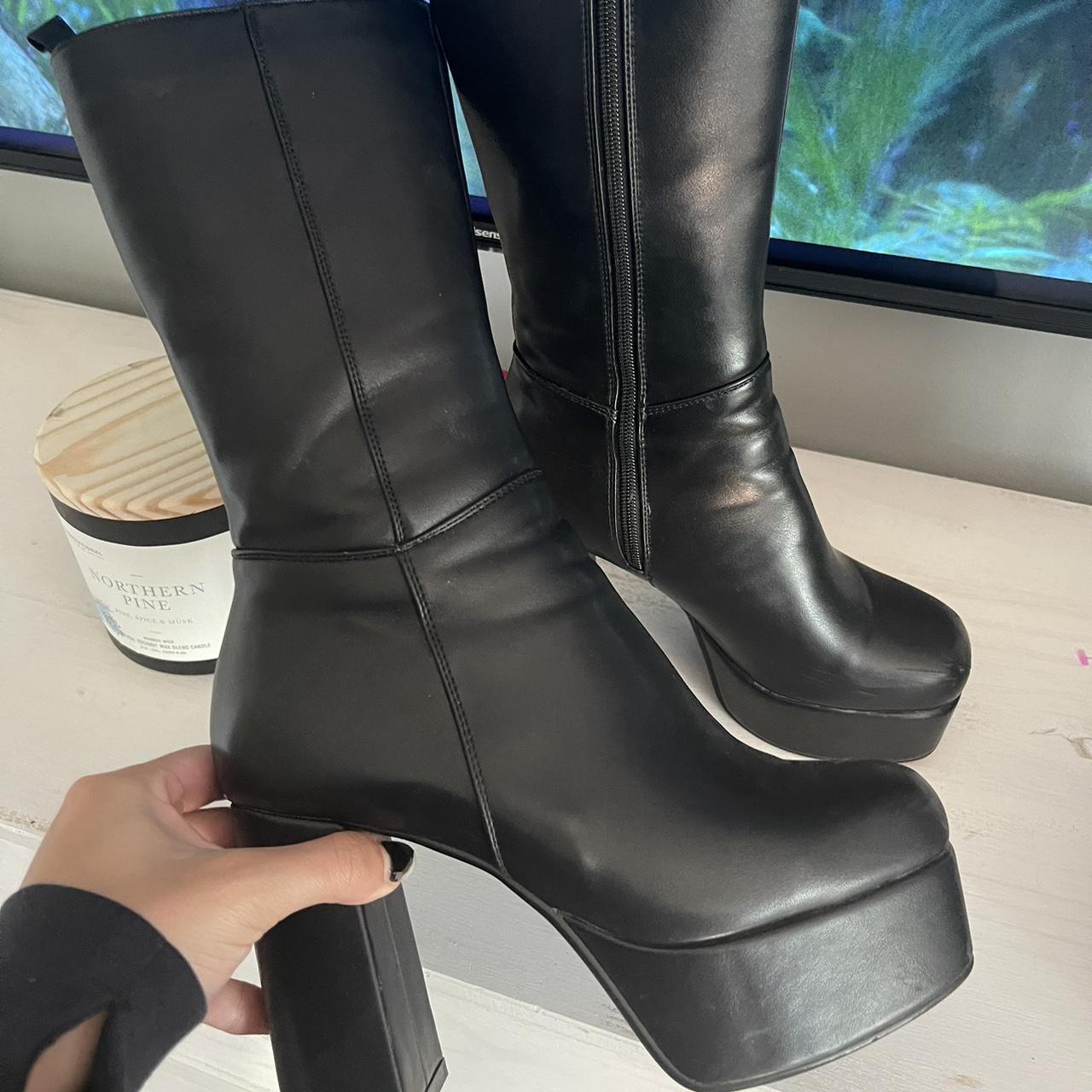 Lamoda Calf Boots - Depop