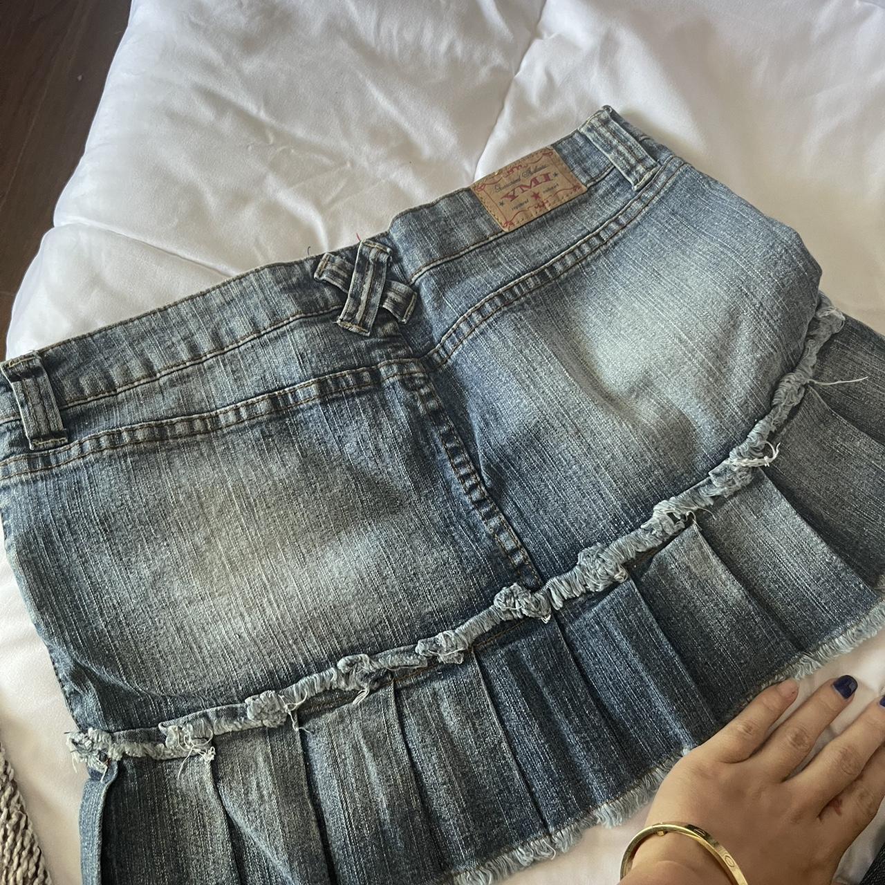 Ymi Jean Mini Skirt Depop