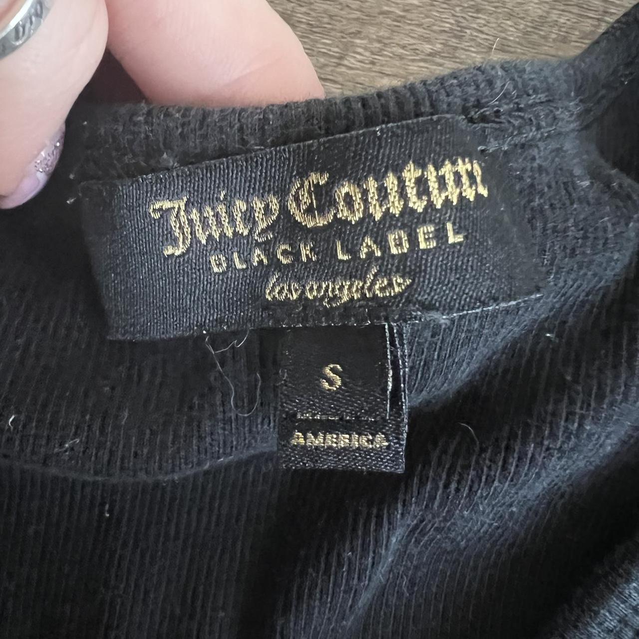 Juicy Couture Women's Black Vest | Depop