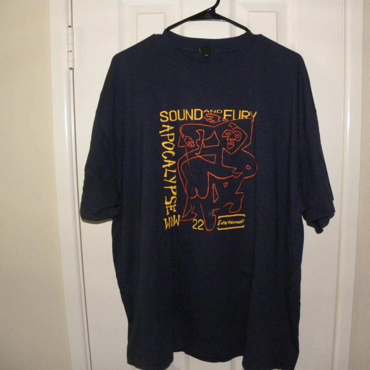 SOUND AND FURY X BRAIN DEAD FESTIVAL TEE XL | Depop