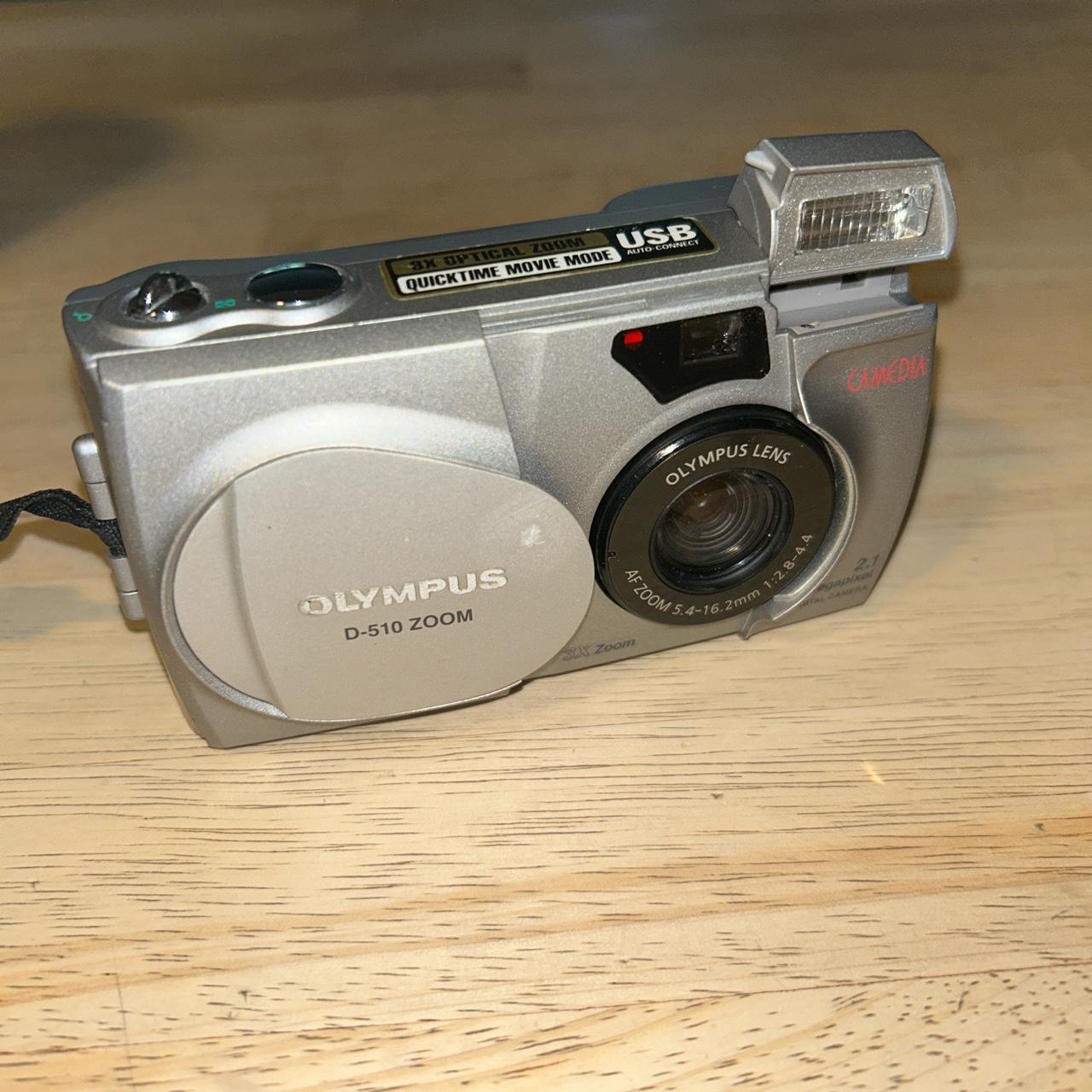 Olympus D510 Digital Zoom Camera, Untested,... Depop