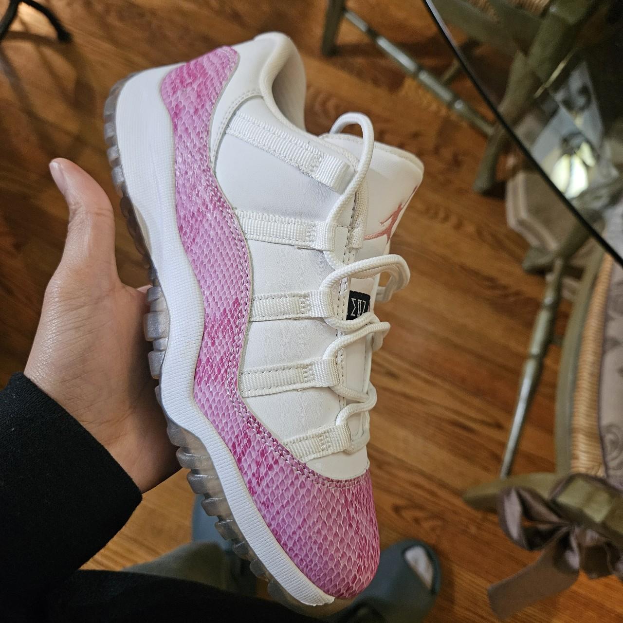 jordan snakeskin pink