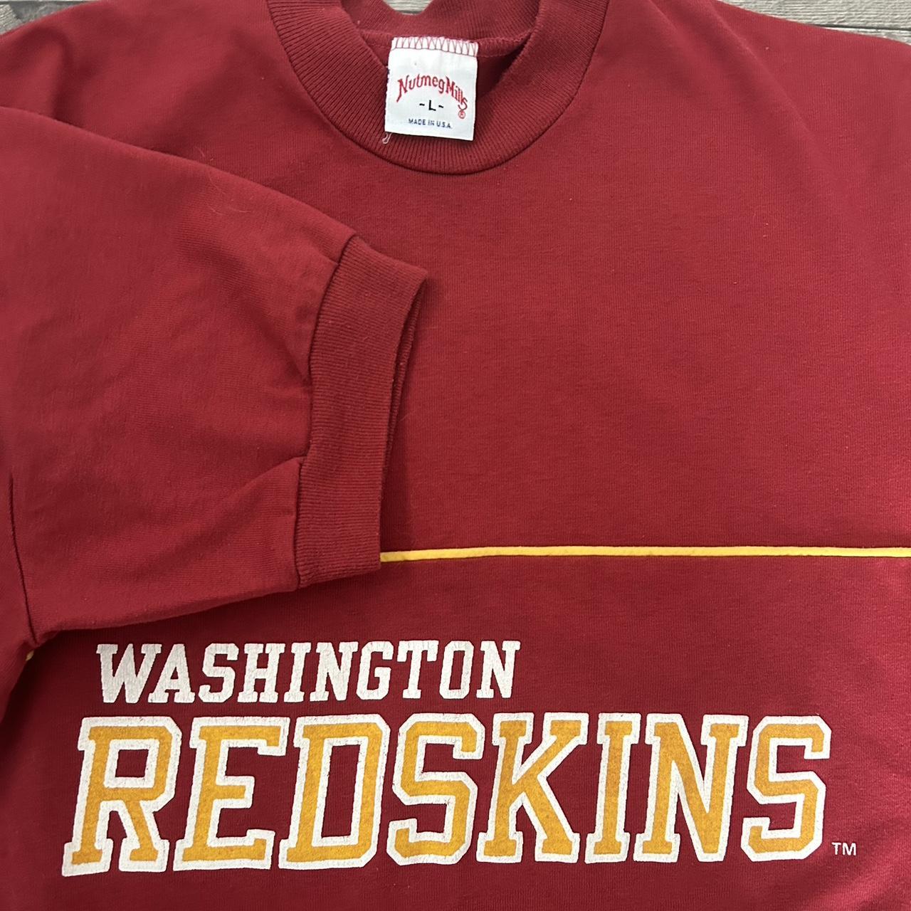 Nutmeg Washington Redskins Vintage NFL Crewneck - Depop