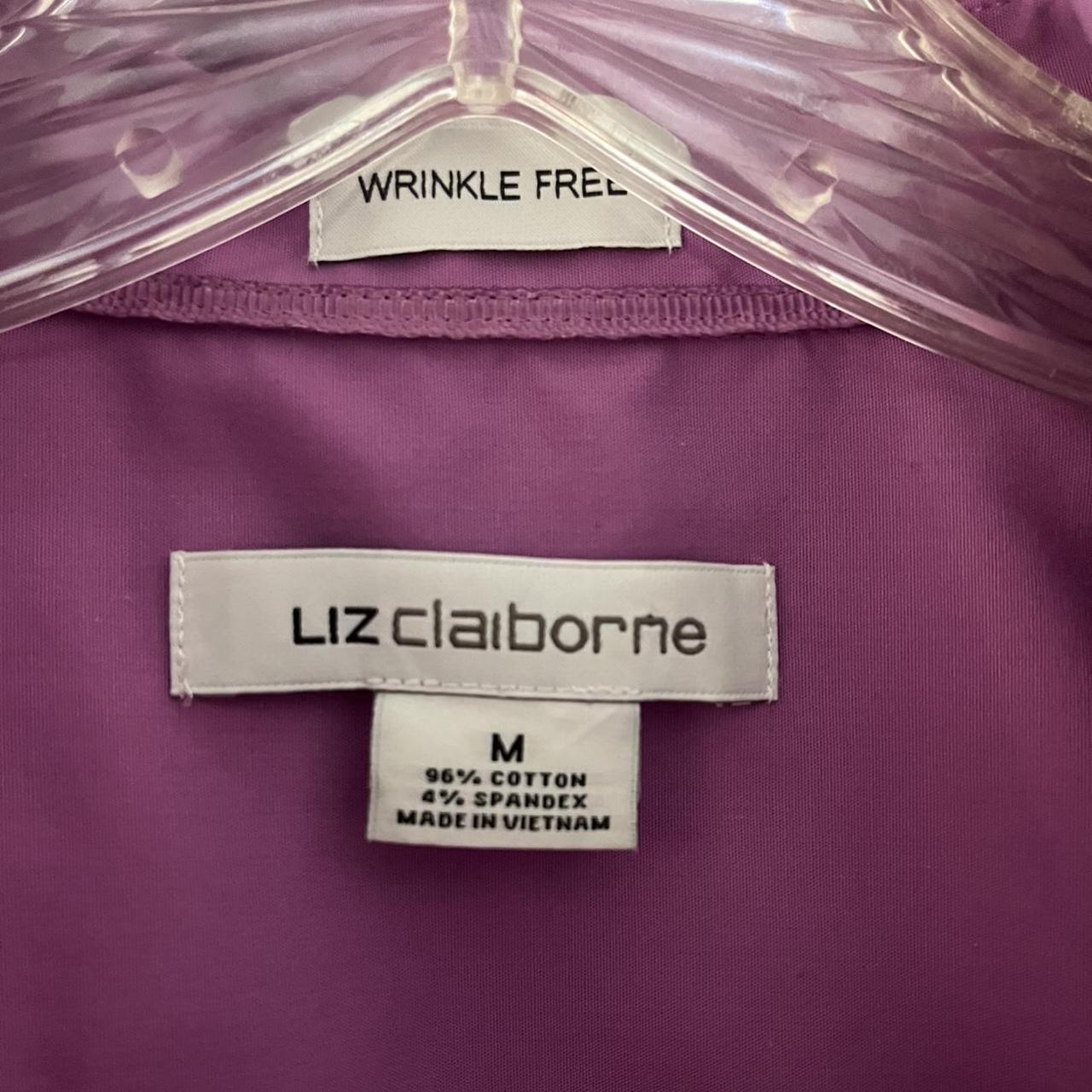 Liz Claiborne Women's Purple and Pink Blouse (4)
