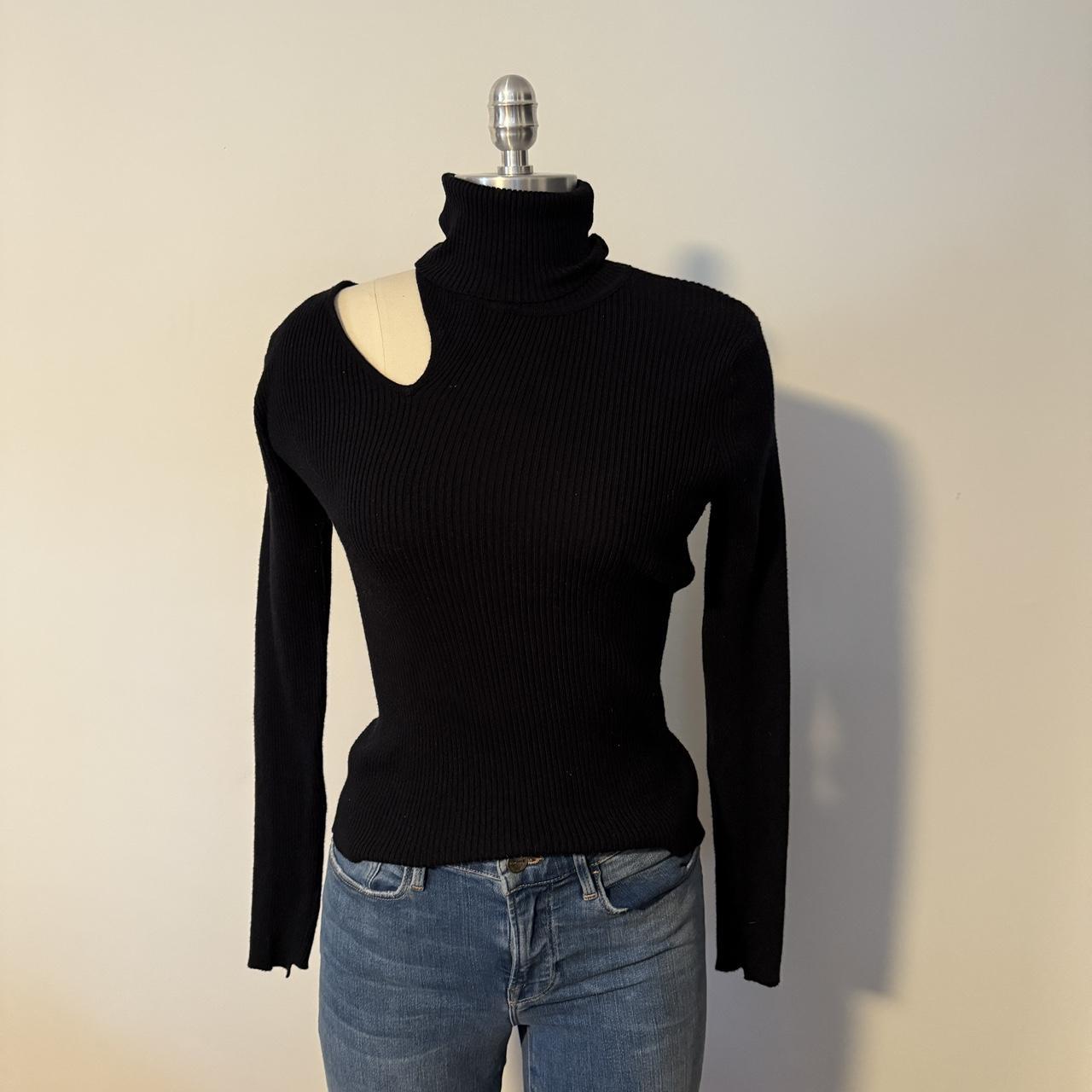 ASTR The Label Women's Sweater Black S – Astr Black Cutout