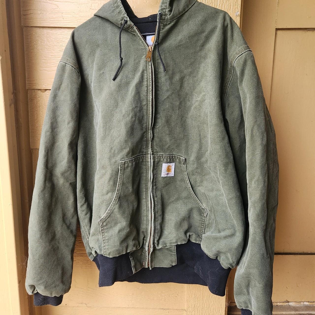 Carhartt VINTAGE jacket Green 2XL Tall Excellent