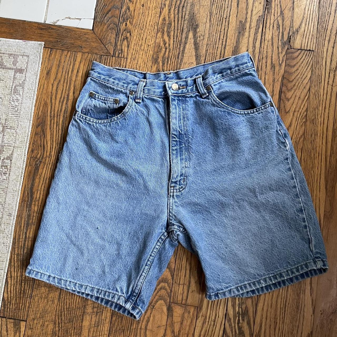 Vintage mom jorts! Waist 34. Has a small stain and... - Depop