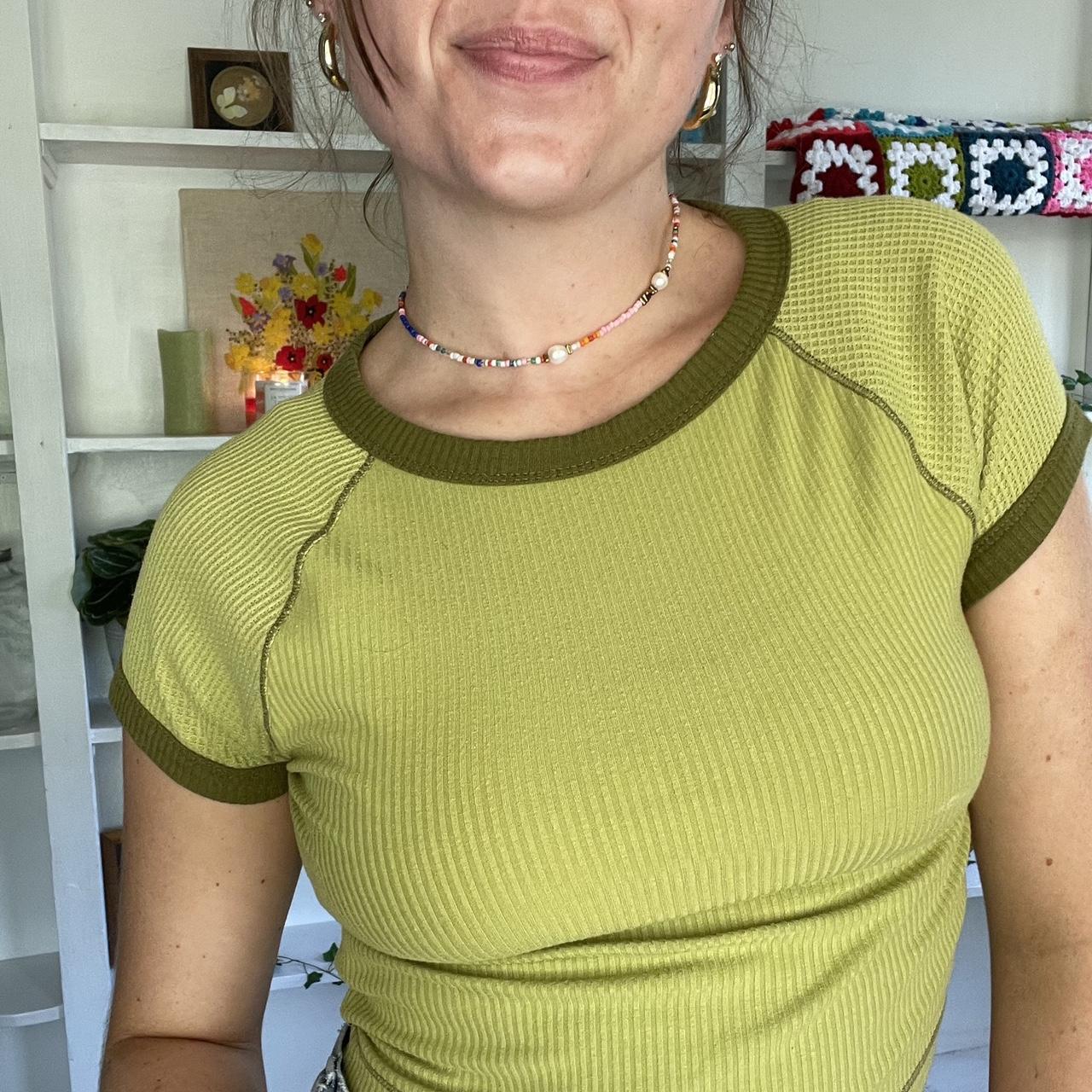 GREEN top! this was mine just don’t wear enough... - Depop