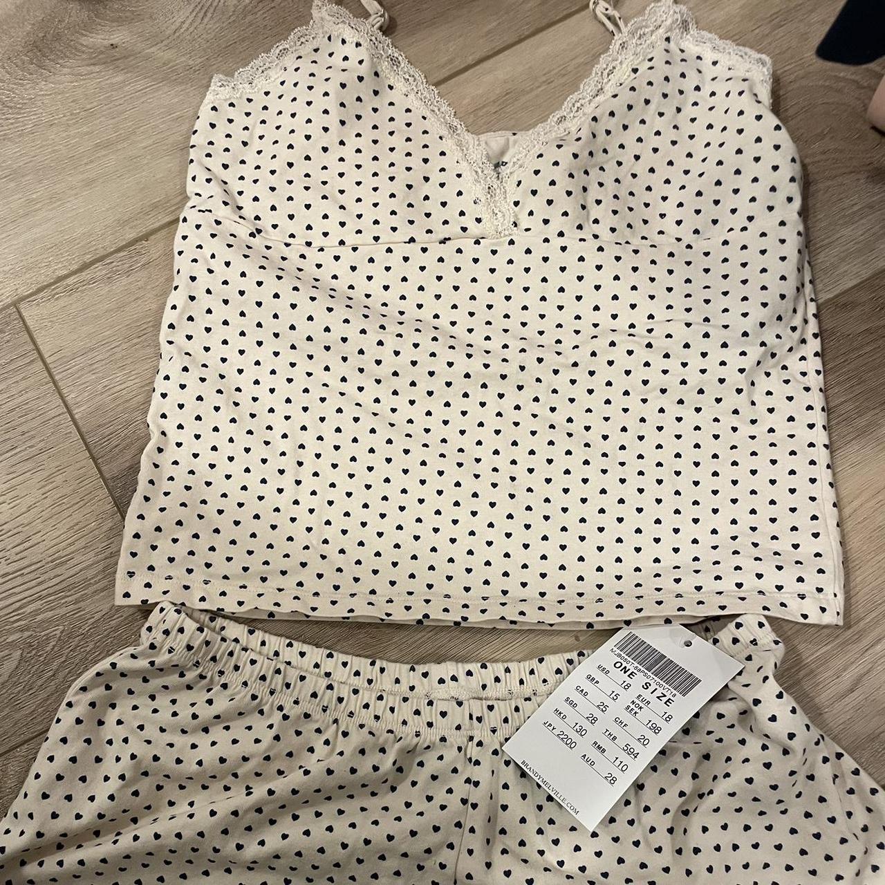brandy heart pj set new w tag Depop