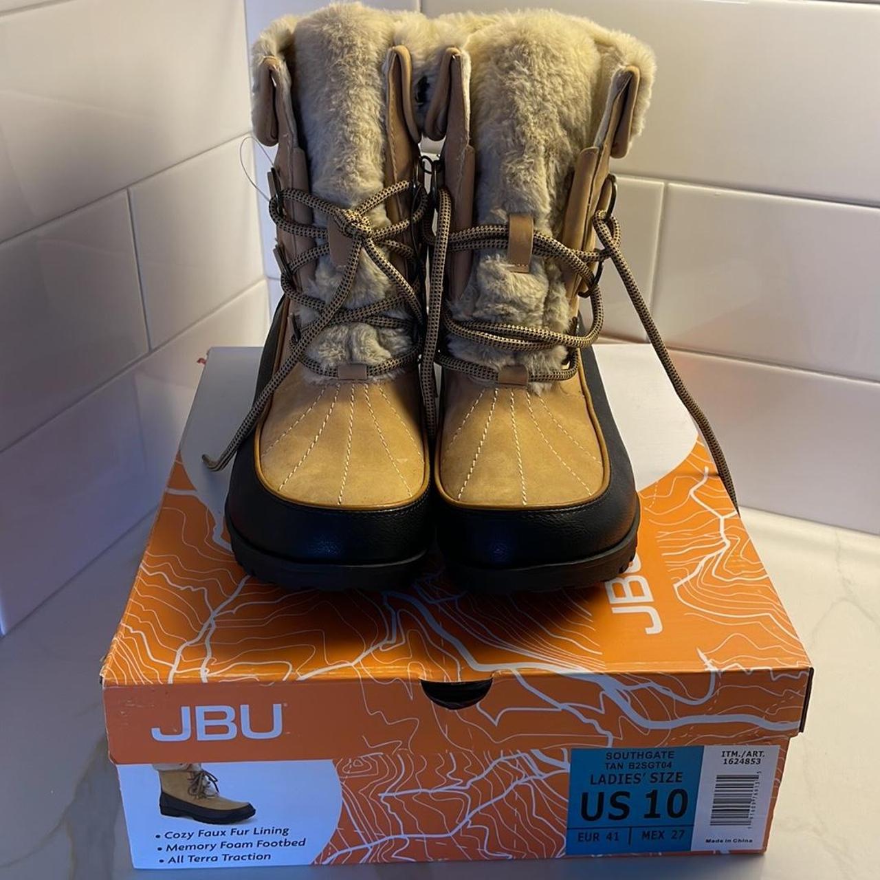 jbu cozy lined storm boots